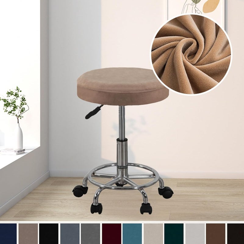 Stretchable Silver Elastics European Styles Sofa Chair Cover Soft Washable Polyester Fabric for Home Decoration Dining Room Chair Cover - Image 2