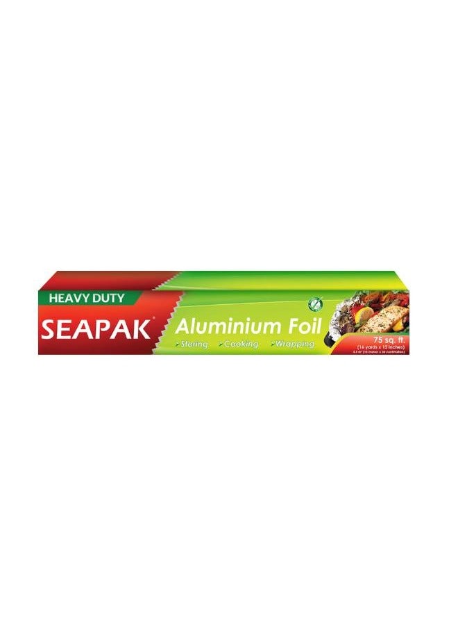 SEAPAK Aluminium Foil 1x75 sqft - Premium Quality Kitchen Essential for Food Preservation - Image 1