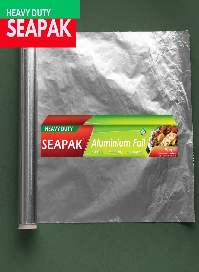 SEAPAK Aluminium Foil 1x75 sqft - Premium Quality Kitchen Essential for Food Preservation - Image 3