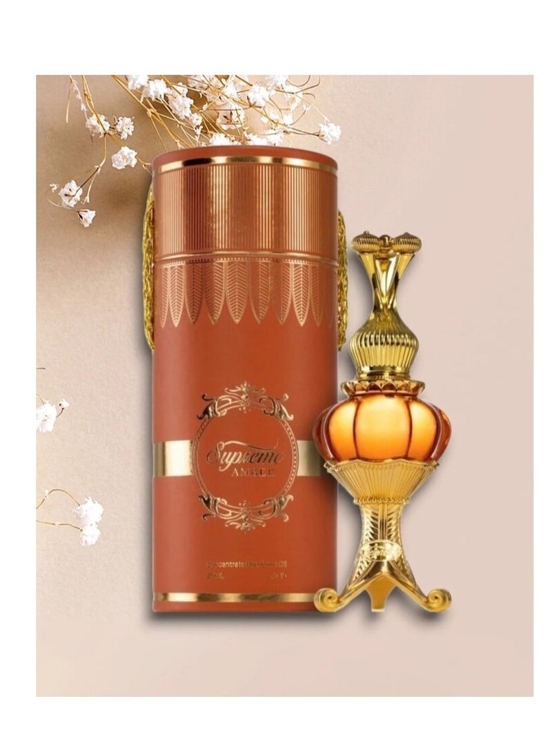 أفنان زيت عطر أفنان سوبريم أمبر سي بي أو 20 مل - Image 3