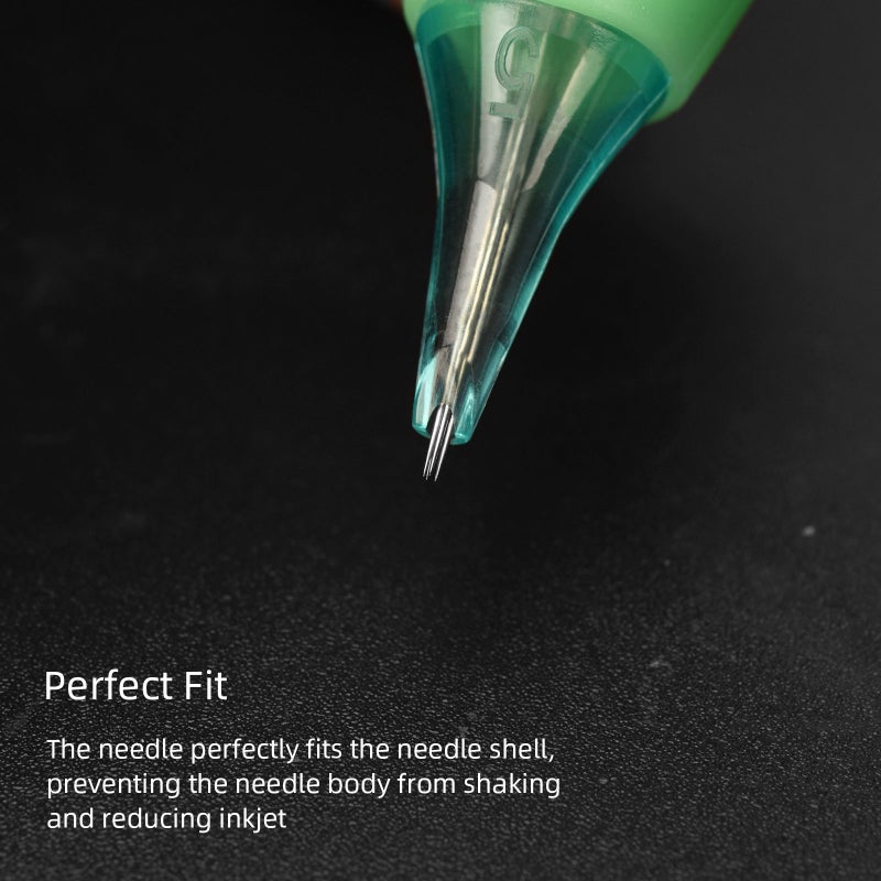Tattoo Needles Finger Ledge Cartridges 10Pcs 1205RS - Image 4