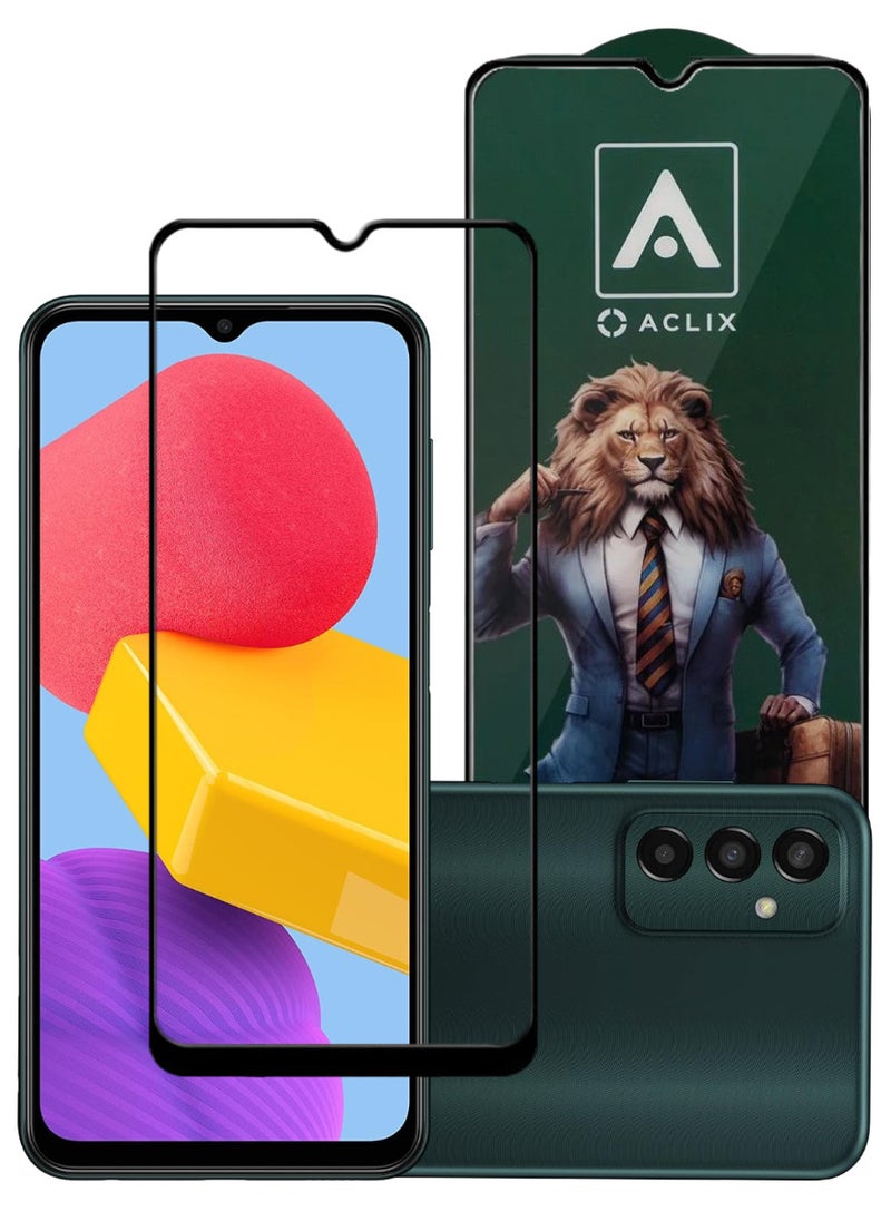 ACLIX Antistatic ESD Dustproof Premium Quality High Definition Tempered Glass Screen Protector Designed For Samsung Galaxy M13 - Image 1