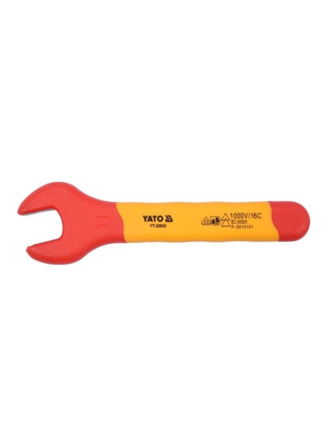 YATO Insulated Open End Wrench 11mm