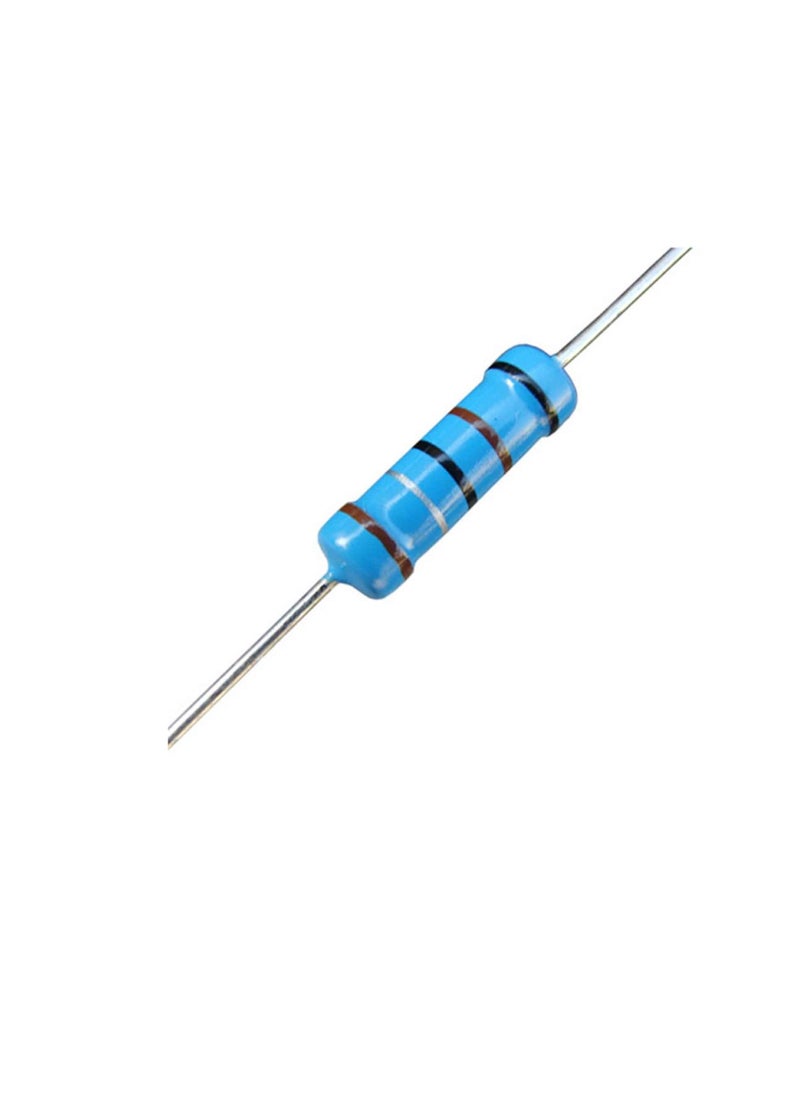 Generic sourcing map 100Pcs 2.2 Ohm Resistor, 1/2W 1% Tolerance Metal Film Resistors, Lead, 5 Bands for DIY Electronic Projects and Experiments 