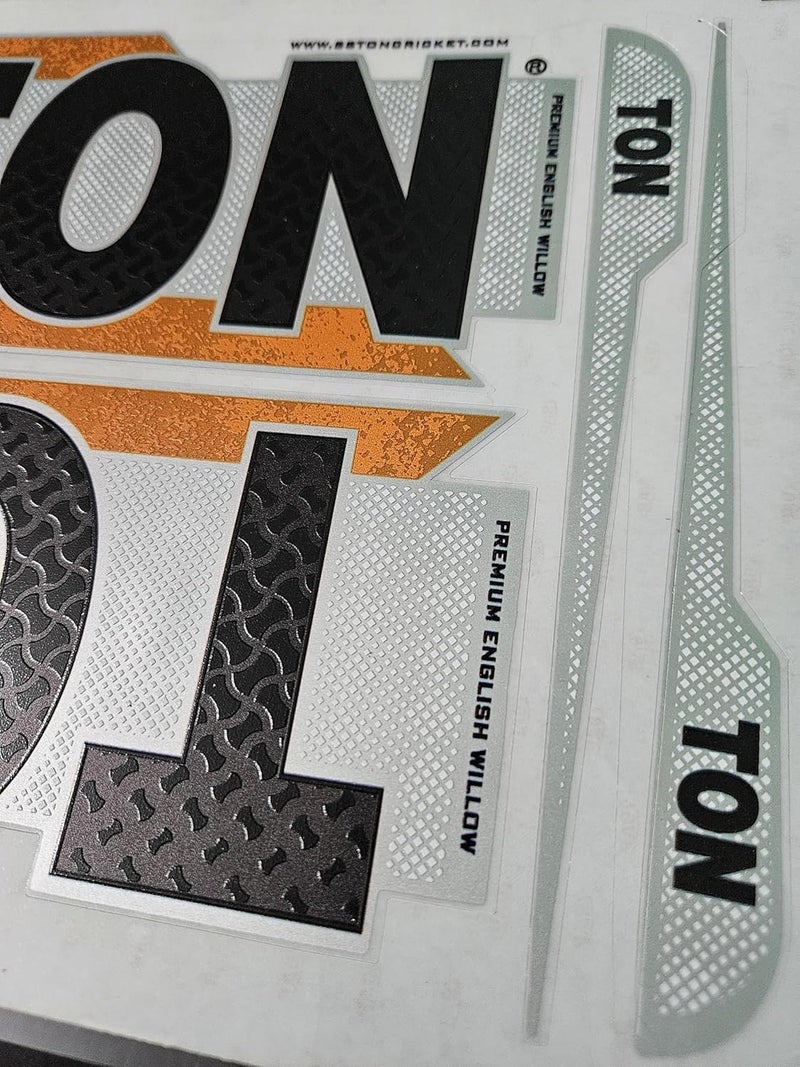 ayn Cricket Bat Sticker 4D Digital Embossed English Willow Fiber Tape Sports Accessories Protection, LMTD Black - Image 4