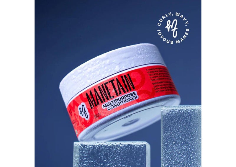 MANETAIN Multipurpose Hair Conditioner 200gm for Curly, Wavy, and Frizzy Hair | Protein/Moisture Balanced | Deep Conditioning, Hydrating, Strengthening, Detangling & Curl Enhancing | No Sulfates or Parabens - Image 2