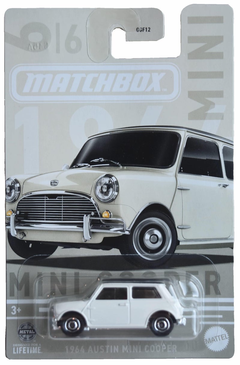 Matchbox 1964 Austin Mini Cooper White 66 - Image 2