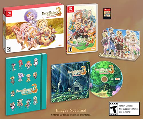 Xseed Games Rune Factory 3 Special – Golden Memories Limited Edition - Nintendo Switch - Image 2