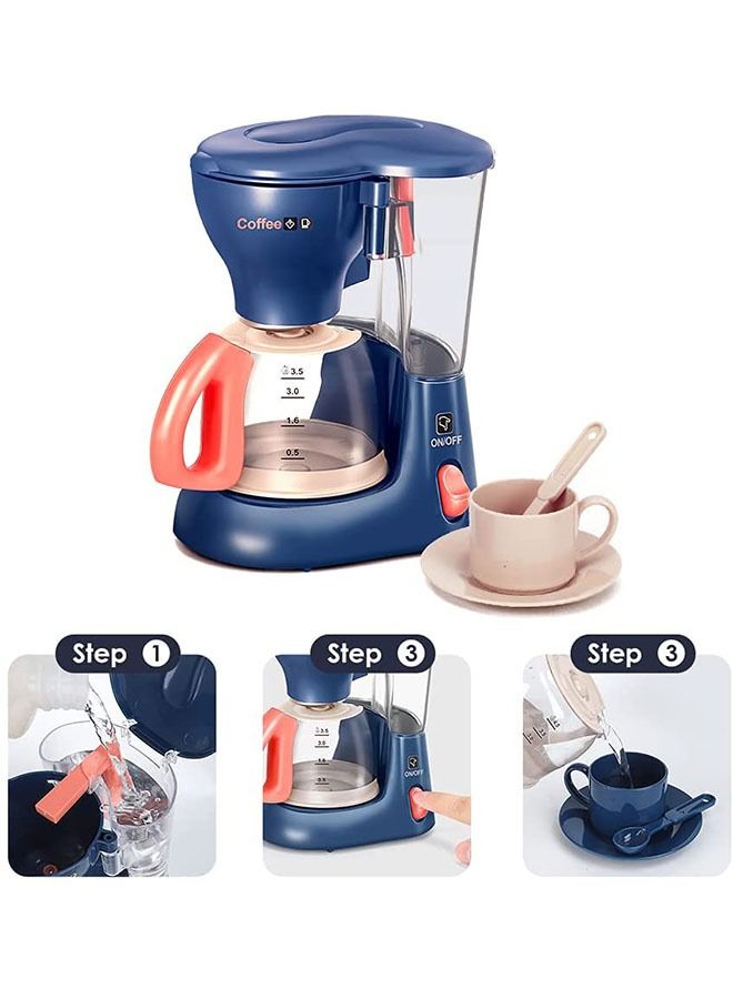 جرويك لعبة آلة صنع القهوة ، لعبة آلة إسبرسو، لعبة للعب الأدوار ، لعبة المطبخ ، لعبة آلة صنع القهوة للأطفال - Image 2