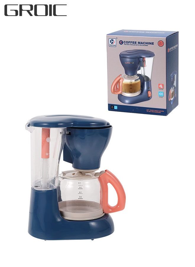 جرويك لعبة آلة صنع القهوة ، لعبة آلة إسبرسو، لعبة للعب الأدوار ، لعبة المطبخ ، لعبة آلة صنع القهوة للأطفال - Image 1