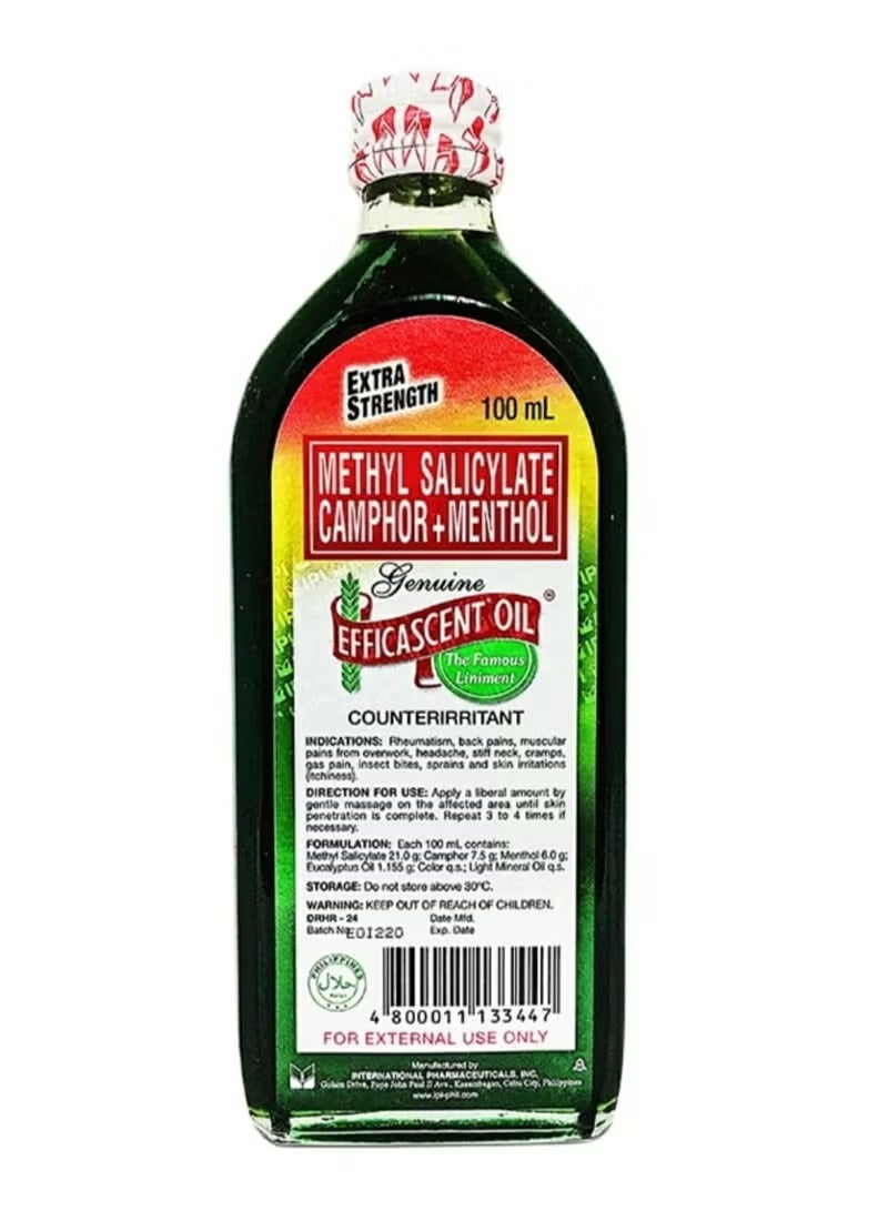 Genuine Efficascent Oil - Camphor And Menthol