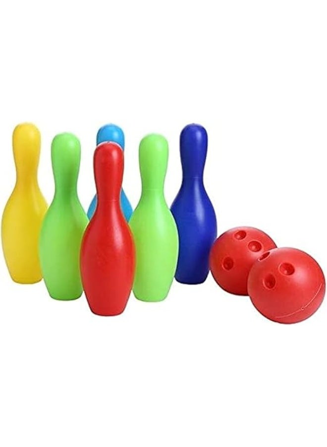 Kids Bowling Game Set – Multicolor Bowling Pins and Ball Set – Indoor and Outdoor Sports Toy for Children – Fun Educational Activity Game for Boys and Girls