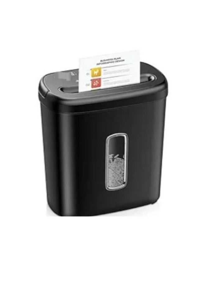Generic 200W Paper Shredder High Power Cross Cut Shredder for Home and Office, Compact Design for Documents  - Image 2