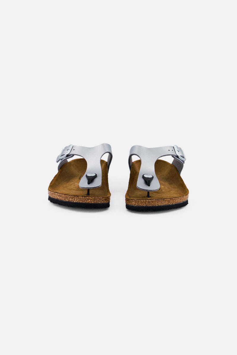 BIRKENSTOCK Kids Girl Slip On Cork Sandals, Multicolor  - Image 2