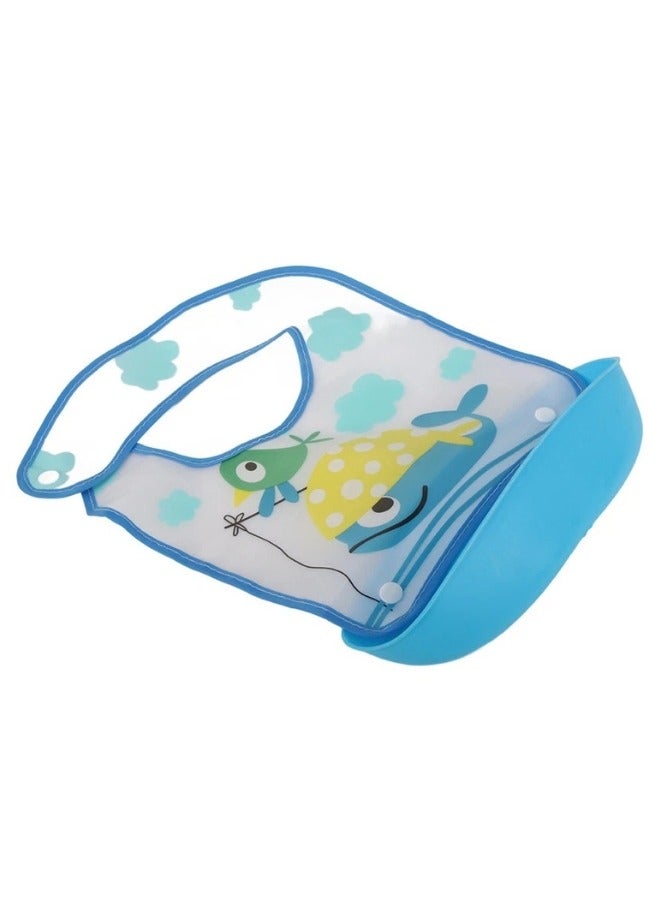 FALMER Silicone Baby Food Picks with Silicone Pocket for Catching Food, Waterproof and Washable, Suitable for Boys and Girls - Image 2