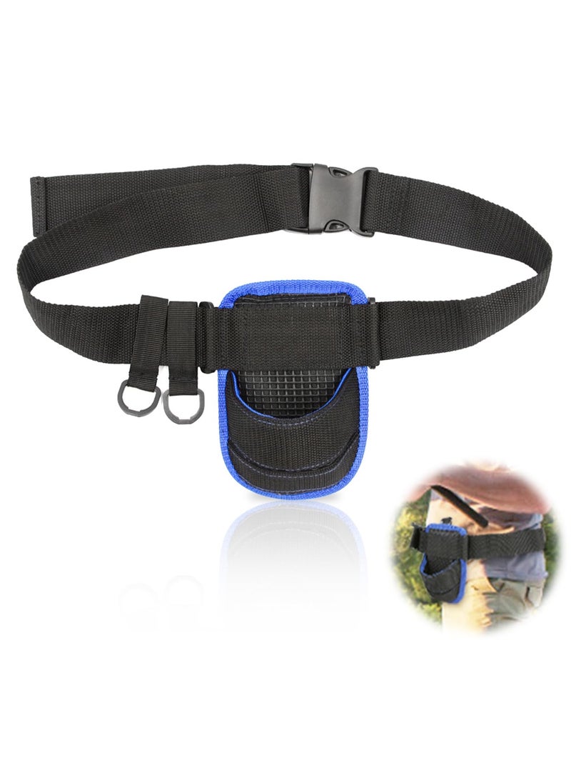 Excefore Waist Fishing Rod Holder, Lightweight Fishing Fighting Waist Belt, Oxford Fabric Belt Strap, Support Waist Rod, Holder Belt, Angling Tools Accessories, Fishing Waist Belt, Black  - Image 1