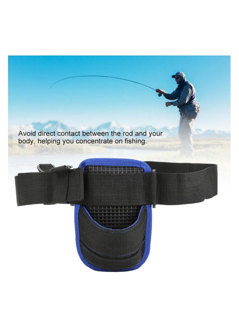 Excefore Waist Fishing Rod Holder, Lightweight Fishing Fighting Waist Belt, Oxford Fabric Belt Strap, Support Waist Rod, Holder Belt, Angling Tools Accessories, Fishing Waist Belt, Black  - Image 3