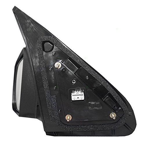 Brock Replacement Drivers Power Side View Mirror Heated Textured Compatible with 07-13 Tundra 08-13 Sequoia 87940-0C181 - Image 3