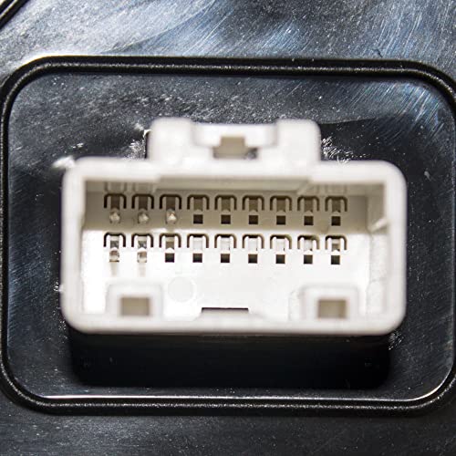 Brock Replacement Drivers Power Side View Mirror Heated Textured Compatible with 07-13 Tundra 08-13 Sequoia 87940-0C181 - Image 4