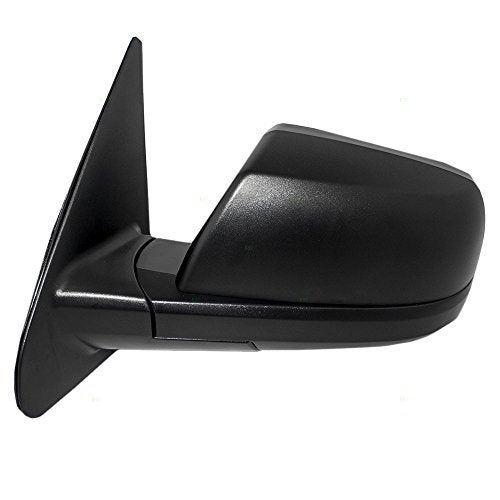 Brock Replacement Drivers Power Side View Mirror Heated Textured Compatible with 07-13 Tundra 08-13 Sequoia 87940-0C181 - Image 2