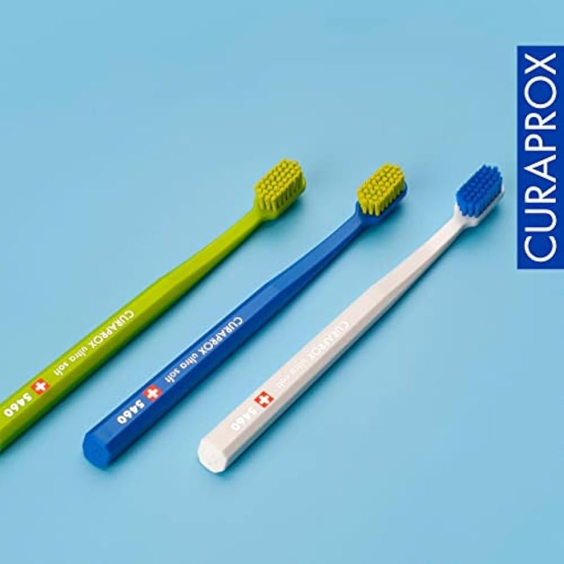 Curaprox Ulta Soft Toothbrush, Pack of 3, Colors may vary - Image 5