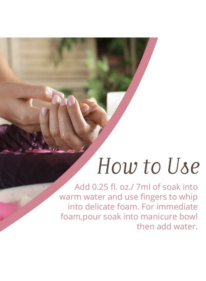 Gena Mani Spa Liquid Hand Soak | Softens, Moisturizes Hands, Nails, and Cuticles For Great Manicure Pre Treatment | Made in the USA |Grapefruit Scent |8 Oz - Image 3