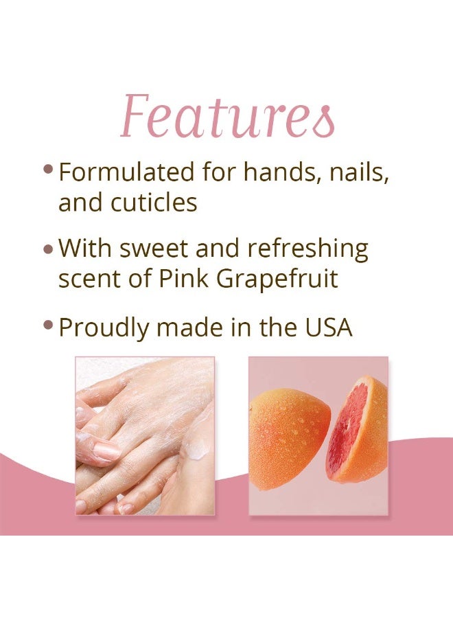 Gena Mani Spa Liquid Hand Soak | Softens, Moisturizes Hands, Nails, and Cuticles For Great Manicure Pre Treatment | Made in the USA |Grapefruit Scent |8 Oz - Image 2