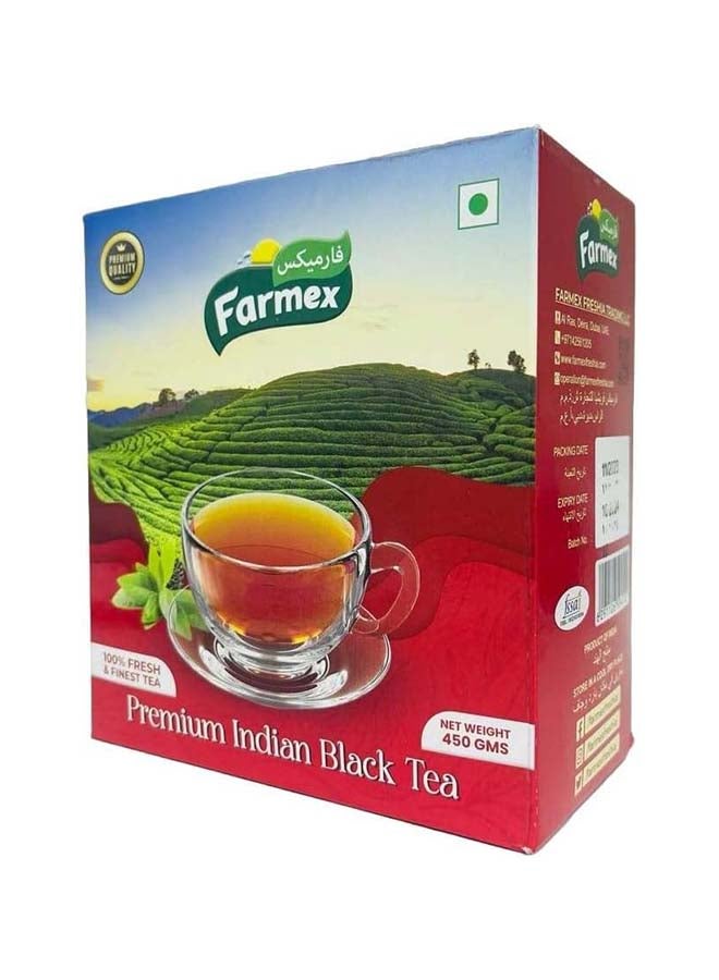 Farmex Premium, 450 gm, Indian Black tea Box, 100% Fresh and Finest Tea from Assam India