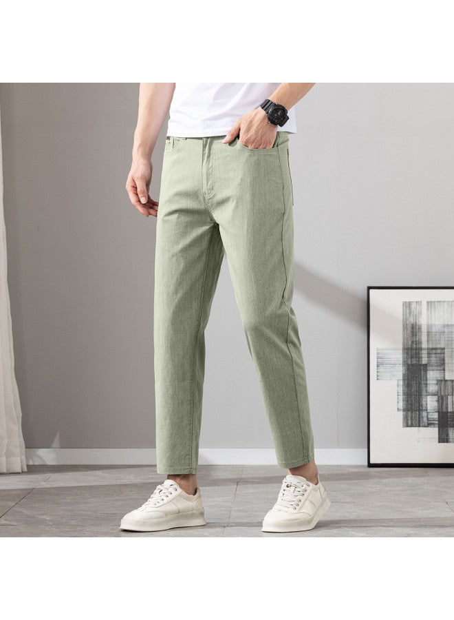 Tucano soft Men's Jeans, Business Casual Straight-leg Pants, Comfortable Men's Denim Trousers - Image 3