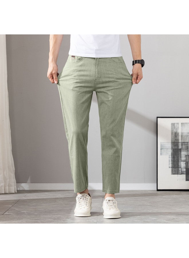 Tucano soft Men's Jeans, Business Casual Straight-leg Pants, Comfortable Men's Denim Trousers - Image 4