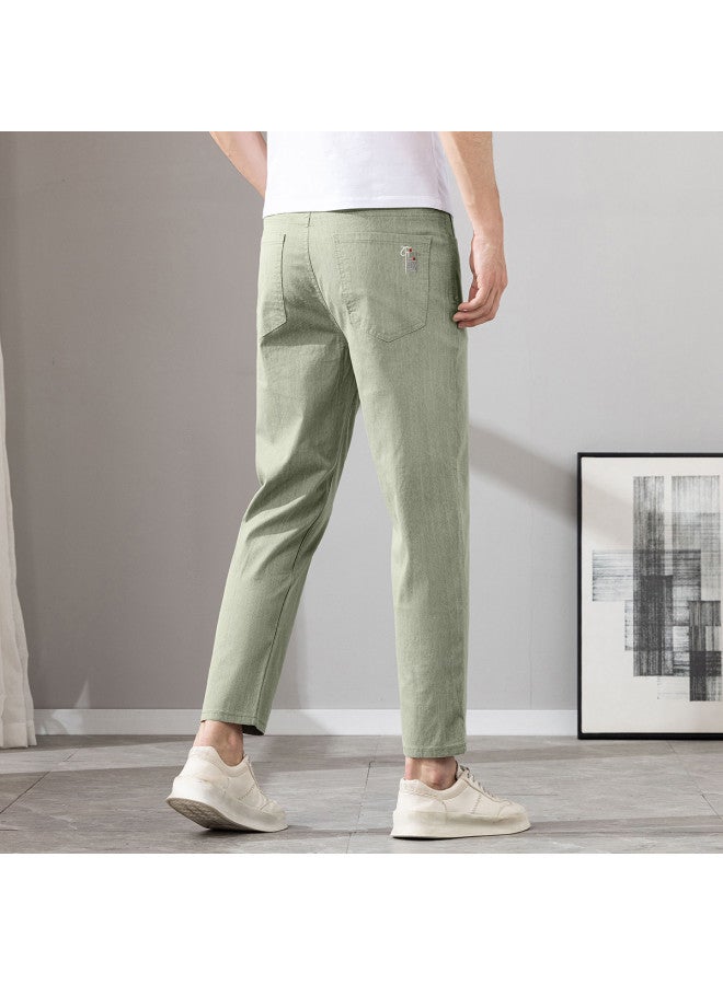 Tucano soft Men's Jeans, Business Casual Straight-leg Pants, Comfortable Men's Denim Trousers - Image 5