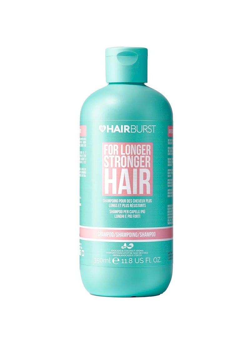 HAIR BURST HAIRBURST Hair Growth Shampoo For Woman - Reduces Hair Loss - Strengthens Existing Hair Growth - Contains No SLS and Parabens - Scented Coconut and Avocado Aroma - New Bigger Bottles 350ml  - Image 1