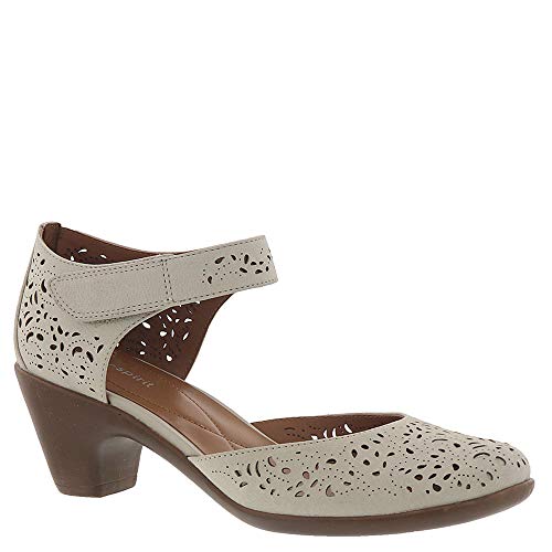 Easy Spirit womens Cindie Pump, Off White, 12 Wide US - Image 2