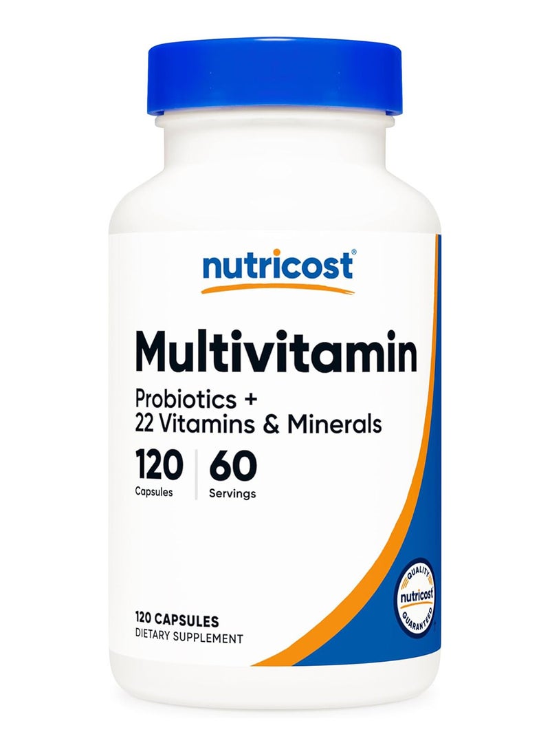 Nutricost - Multivitamin 120 Vegetarian Capsules 60 Servings - Image 1