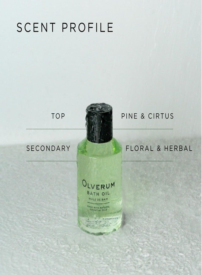 OLVERUM - Natural Bath Oil | Vegan, Cruelty-Free, Revitalizing Clean Beauty Bath Oil (4.25 fl oz | 125 ml) - Image 4