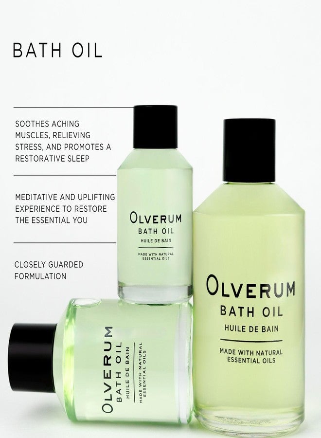 OLVERUM - Natural Bath Oil | Vegan, Cruelty-Free, Revitalizing Clean Beauty Bath Oil (4.25 fl oz | 125 ml) - Image 2