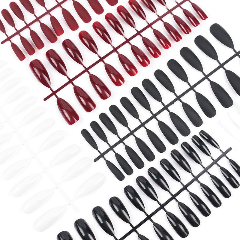 24Pcs Pointed Nail Tips False Nails for Nail Extension Manicure Salon DIY Use - Image 3