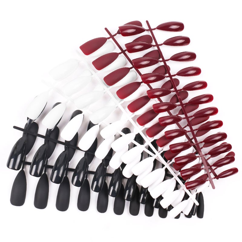 24Pcs Pointed Nail Tips False Nails for Nail Extension Manicure Salon DIY Use - Image 4
