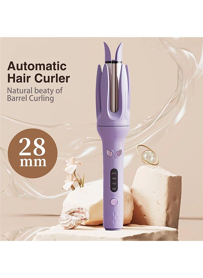 جوشبيرغ مكواة تجعيد الشعر الأوتوماتيكية، مكواة تجعيد الشعر الدوارة سريعة التسخين مع 4 درجات حرارة قابلة للتعديل لتصفيف الشعر - Image 3