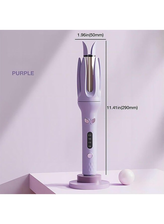جوشبيرغ مكواة تجعيد الشعر الأوتوماتيكية، مكواة تجعيد الشعر الدوارة سريعة التسخين مع 4 درجات حرارة قابلة للتعديل لتصفيف الشعر - Image 4