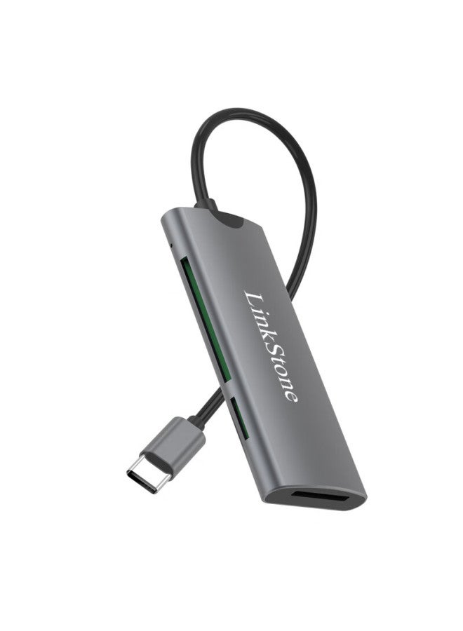 Linkstone Type-c Multi-function Card Reader Usb All-in-one High-speed Sd/tf/cf/xd/ms/m2 Card Reader Compatible With Sony Storage Memory Stick Dslr Digital Camera Camcorder - Image 3