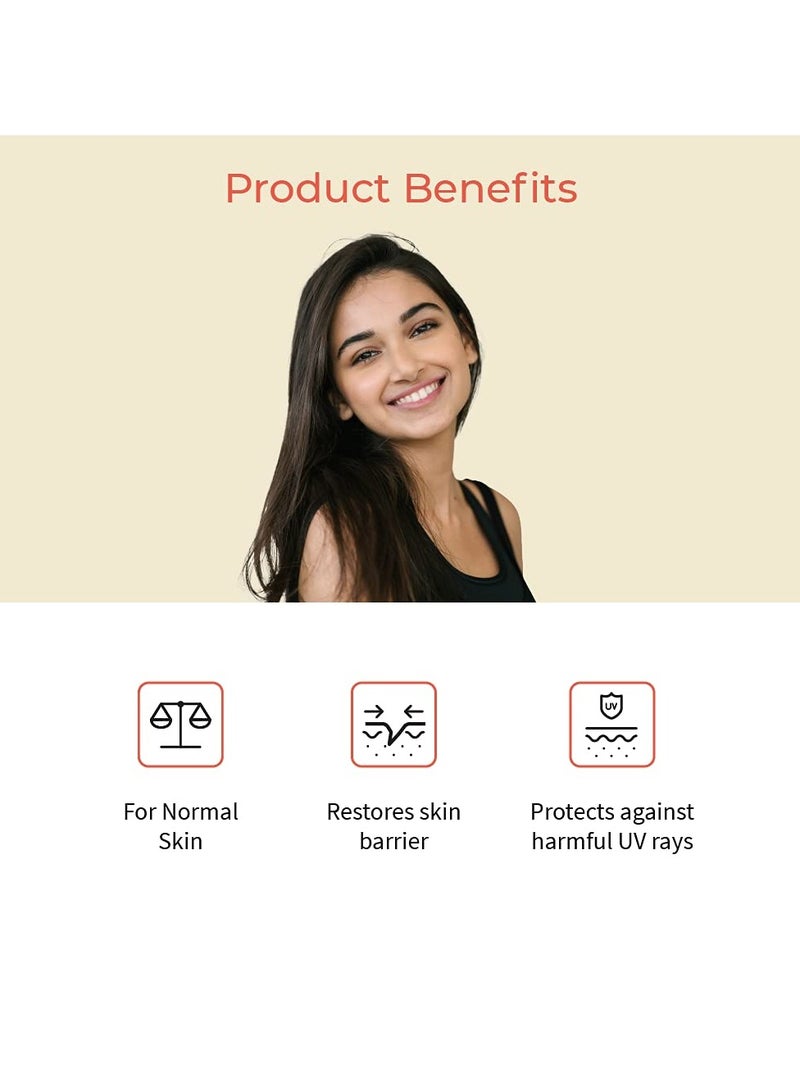 Vedix Niraj HydroMatte Oil Free Face Gel For Normal Skin With Yashtimadhu, Lotus and Sariva l Customized Ayurvedic Face Moisturizer - 40 ml - Image 3