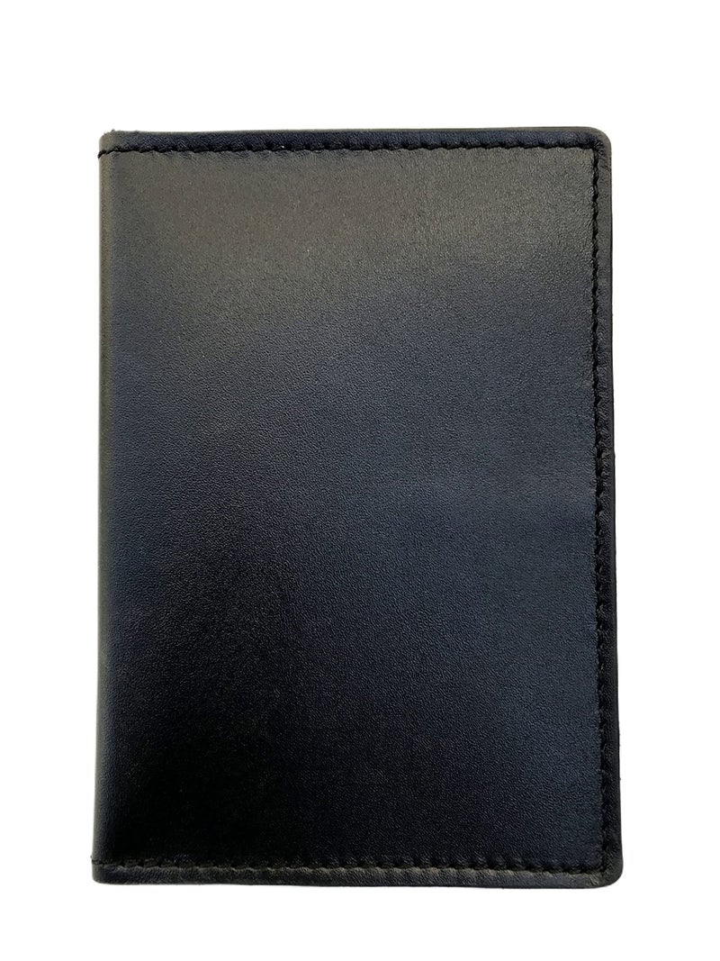 Dr.Key 2004 Genuine Leather Soft Passport Wallet (Black) - Image 2