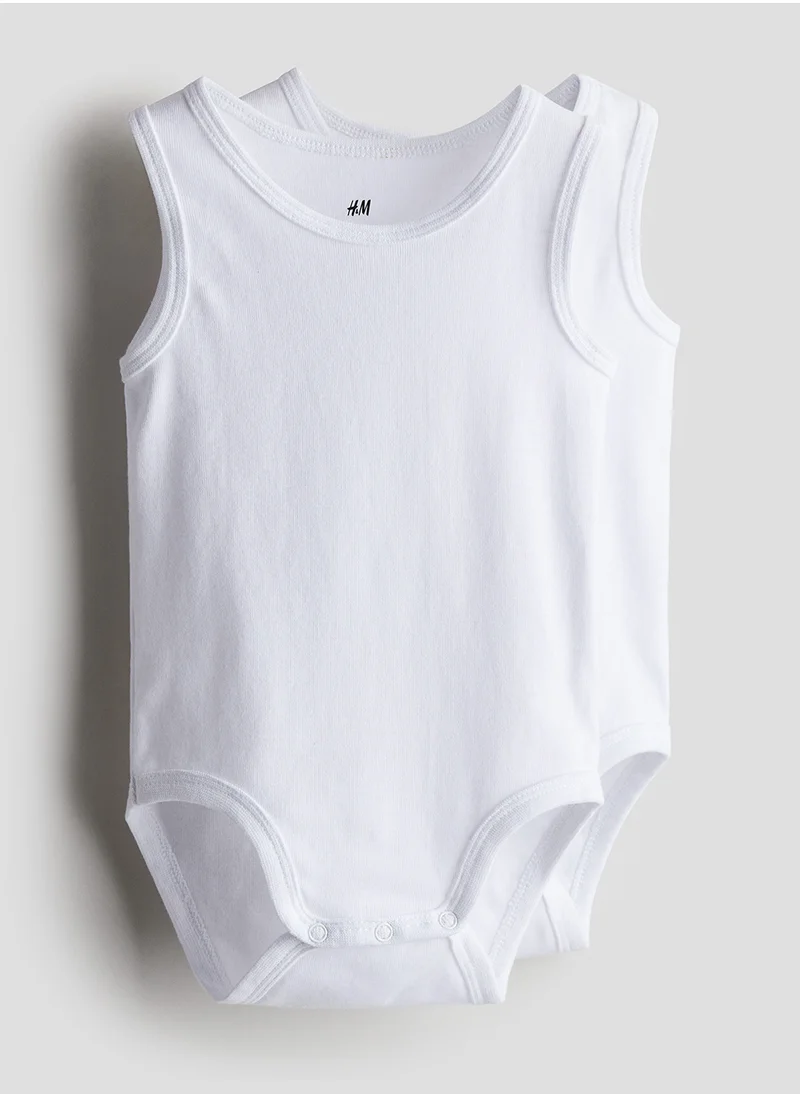 H&M 2-Pack Cotton Bodysuits