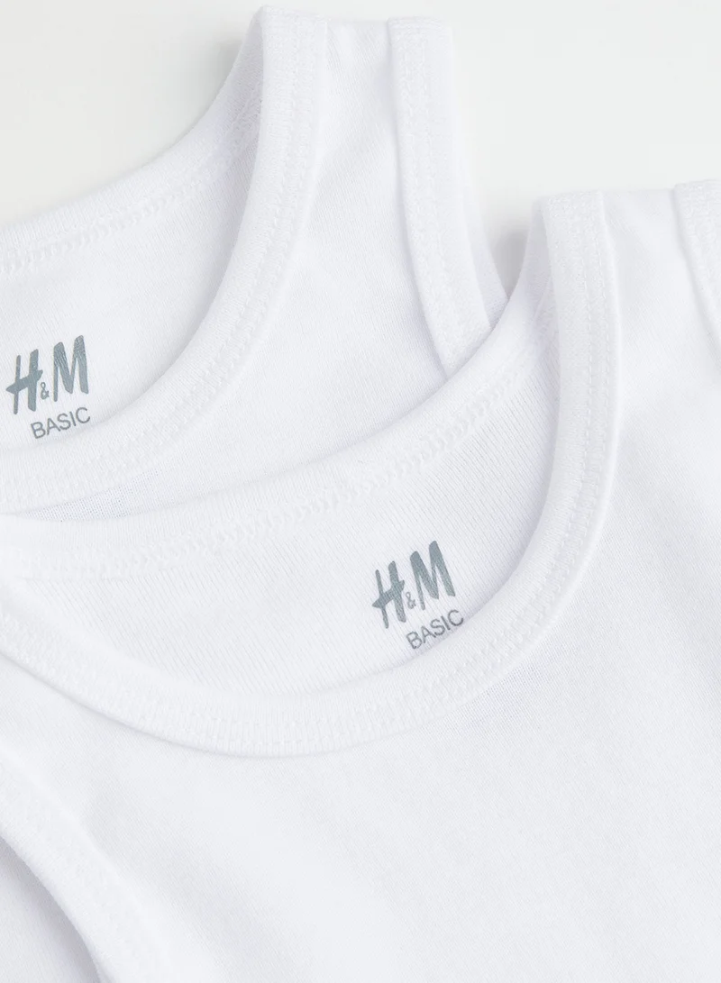 H&M 2-Pack Cotton Bodysuits