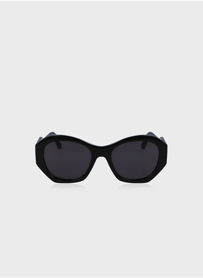 كارل لاغرفيلد Modified Rectangle Sunglasses