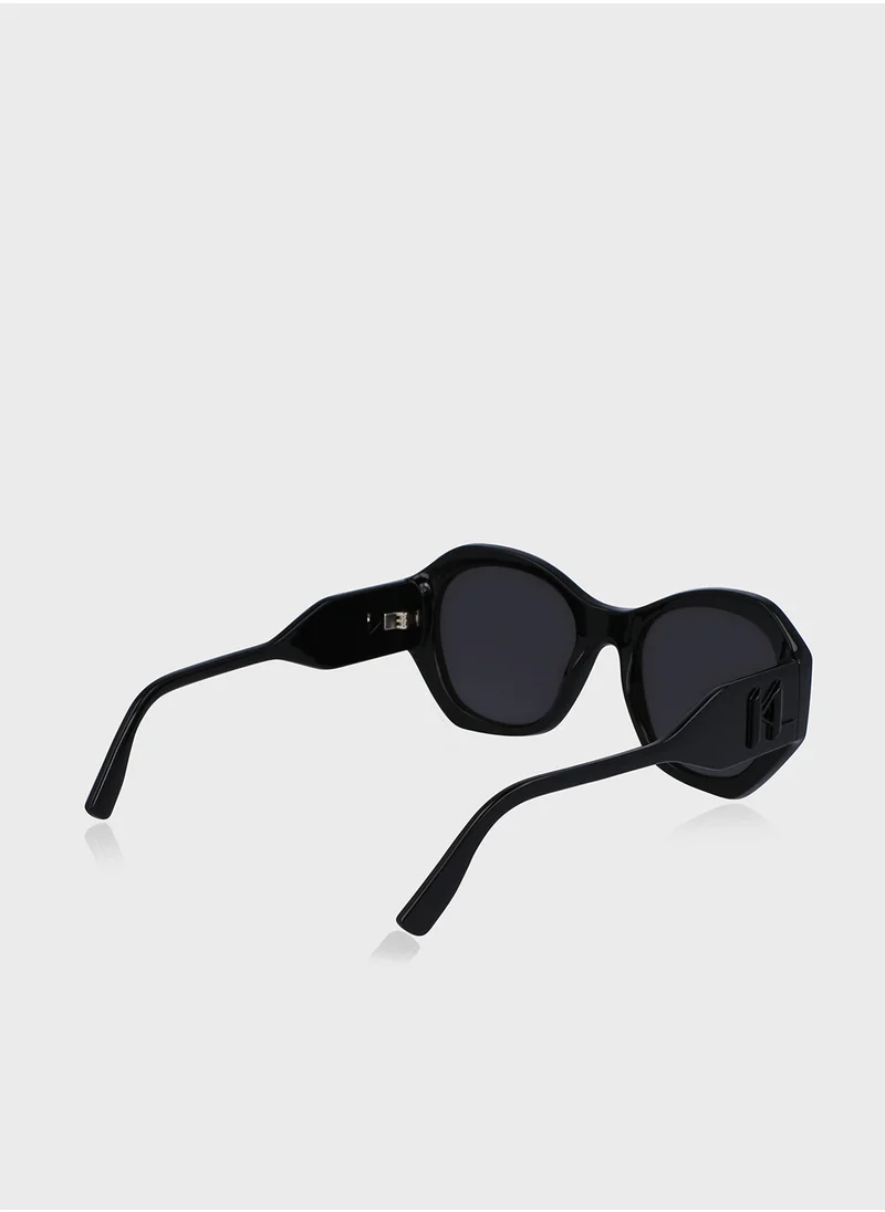 كارل لاغرفيلد Modified Rectangle Sunglasses