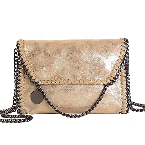 Beatfull Designer Chain Shoulder Purse for Women Soft Leather Quilted Clucth Fashion Message Crossbody bag - Image 1