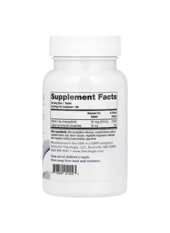 Theralogix Theralogix, Thera-D 2000 , 180 Tablets  - Image 2
