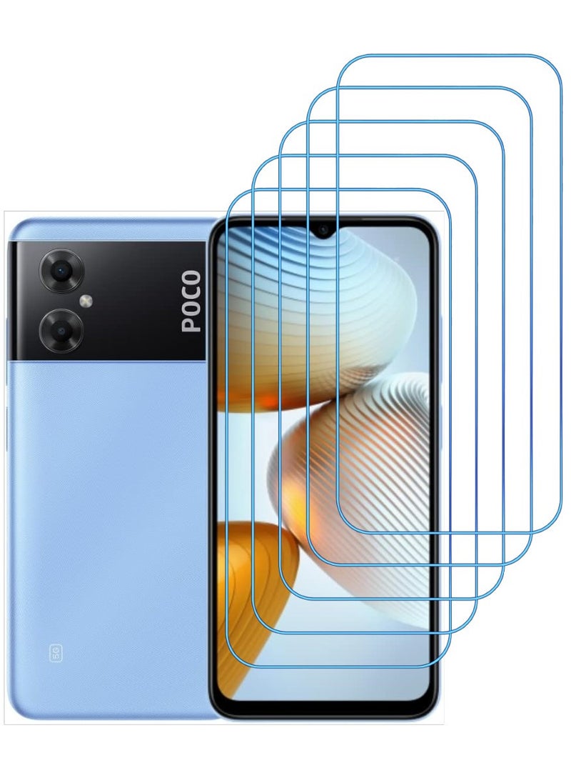 أكاليكس 5 قطع، حماية شاشة،  لهاتف شاومي Poco M4 5G ، جودة ممتازة. - Image 1